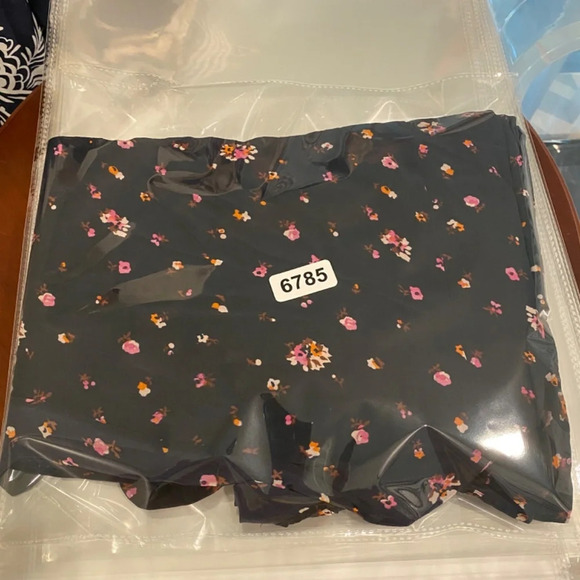 Rebecca Taylor Flutter Sleeve Dress navy Multicolor 16785 - Picture 9 of 9